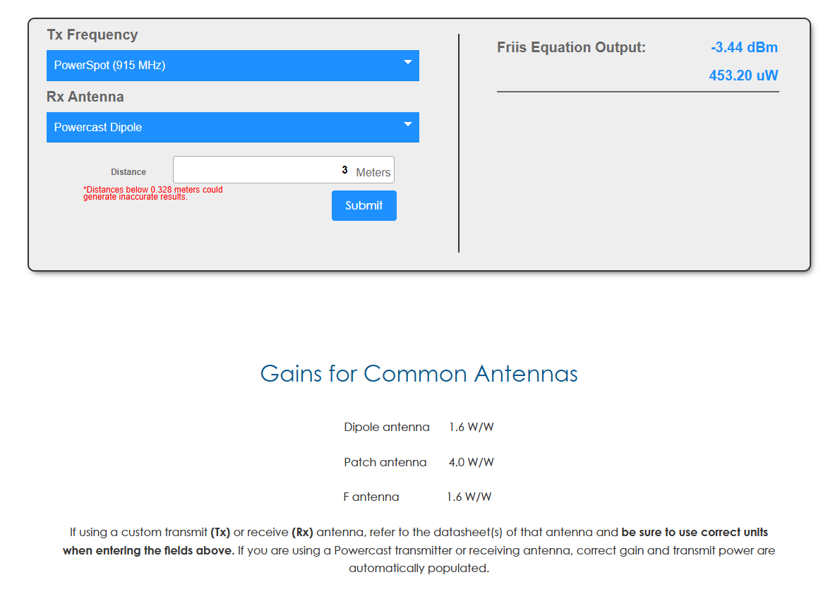 powercast-calculator-screenshot